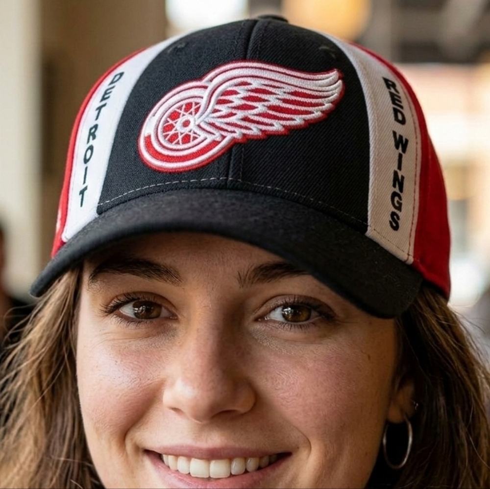 Detroit Red Wings CCM NHL One Size Sporty Collectible Baseball Cap